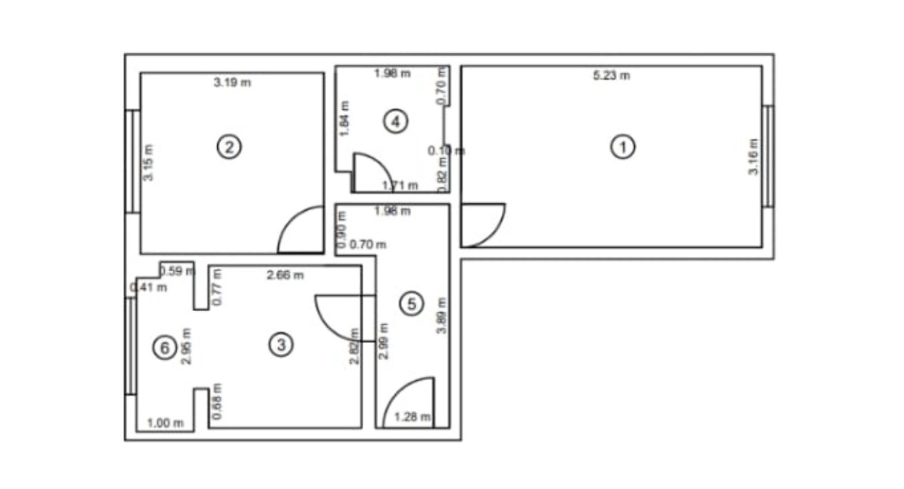Apartament cu 2 camere - complet mobilat si utilat, gata de mutat! Comision 0%!