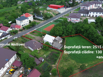 Proprietate Centru Radaseni - 2515 MP 74.990 Euro