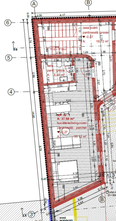 Apartament 1 camera | Parter | Curte | ULTRACENTRAL