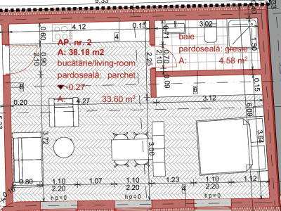 Apartament 1 camera | Parter | Curte | ULTRACENTRAL