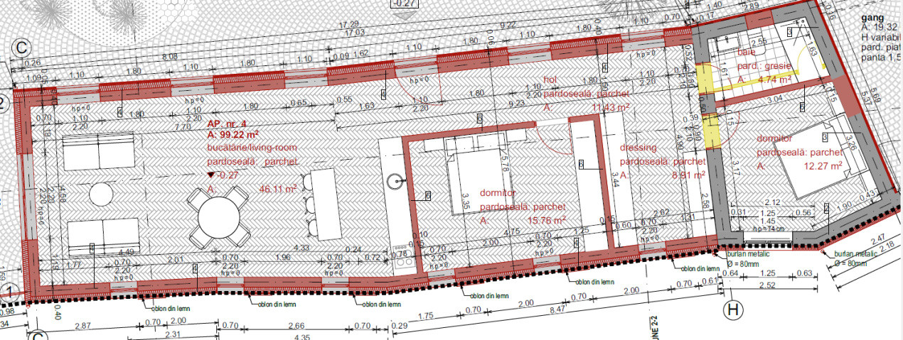 Apartament 3 camere | Parter | Curte | ULTRACENTRAL