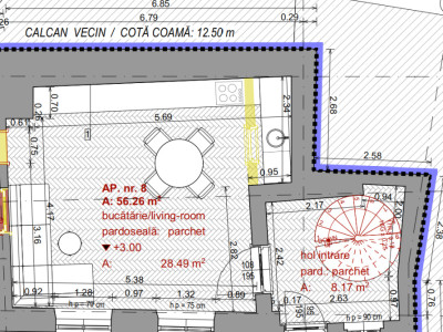 Apartament 2 camere | Et 1+ M | Curte | ULTRACENTRAL