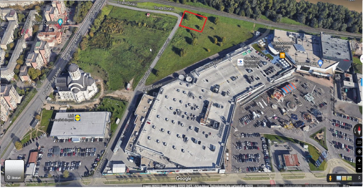 Teren Constructii Intravilan, strada Digului, zona Shopping City