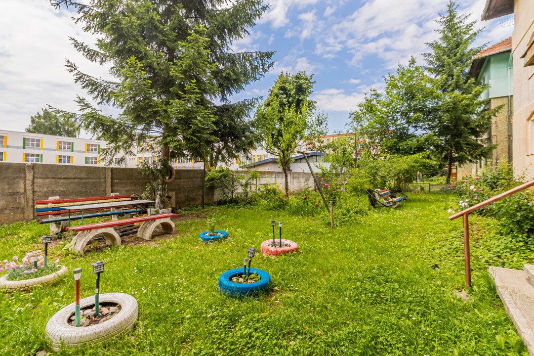 Apartament la etajul 1, mobilat si utilat, zona pieței din Tractorul