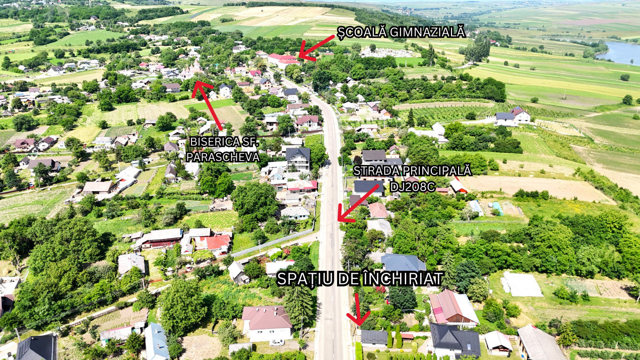 Spatiu Comercial 40 MP Situat Central - Plesesti, Vulturesti, Suceava