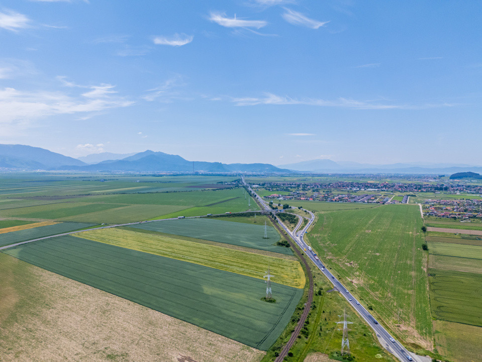 Teren de vanzare I 43.500 mp I Deschidere la drum - Harman