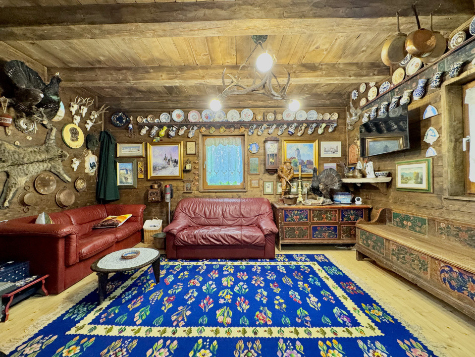 Cabana rustică de vis pe Valea Avrigului – un colț de rai în mijlocul naturii