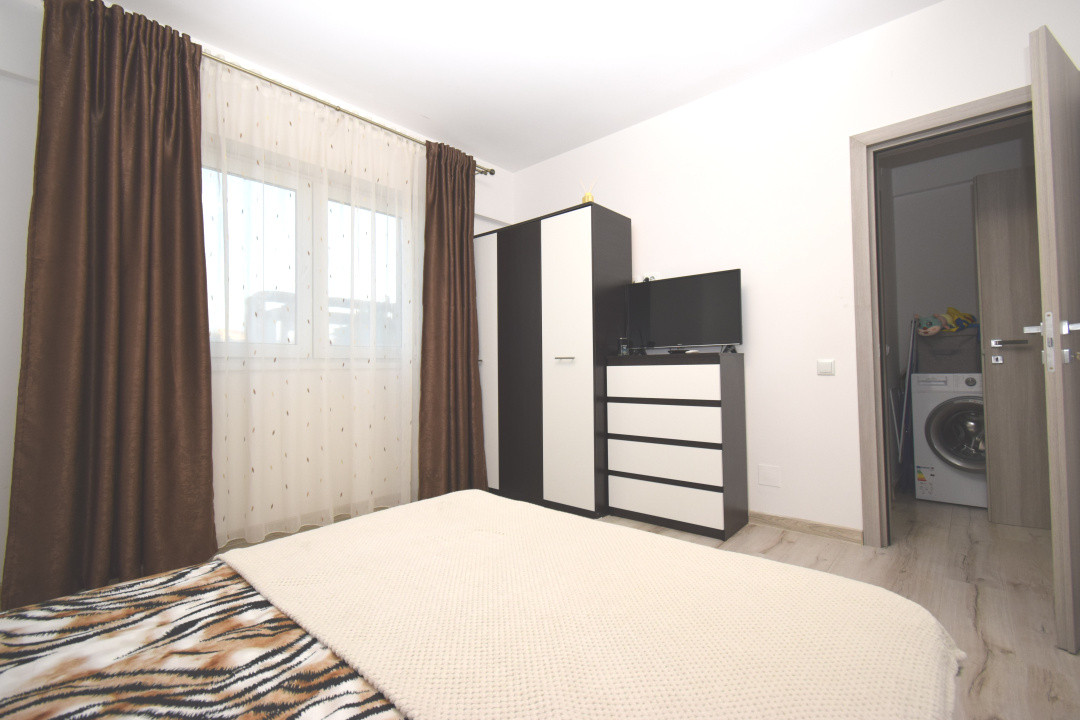 Apartament decomandat, bloc nou, complet mobilat, loc de parcare
