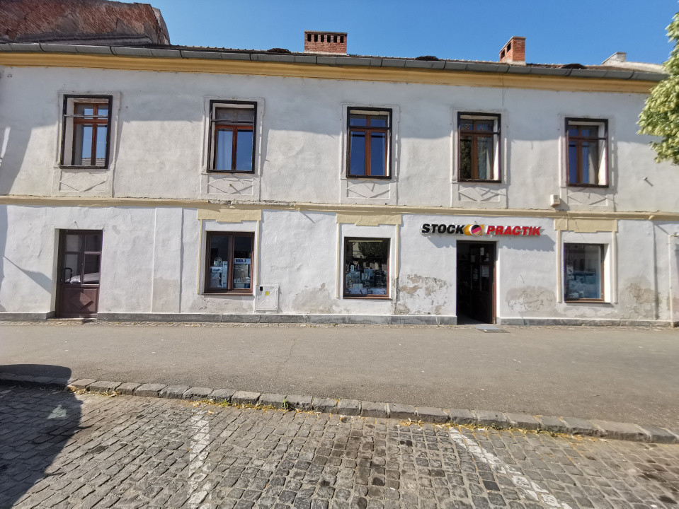 Spațiu comercial, 181mp, Centru Istoric Sibiu, 2 intrări stradale, comision 0%
