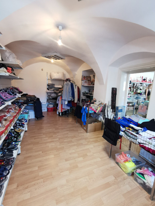 Spațiu comercial, 181mp, Centru Istoric Sibiu, 2 intrări stradale, comision 0%