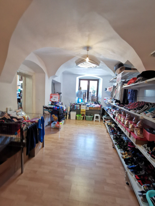 Spațiu comercial, 181mp, Centru Istoric Sibiu, 2 intrări stradale, comision 0%