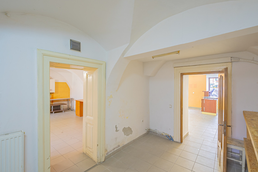 Spațiu comercial, 181mp, Centru Istoric Sibiu, 2 intrări stradale