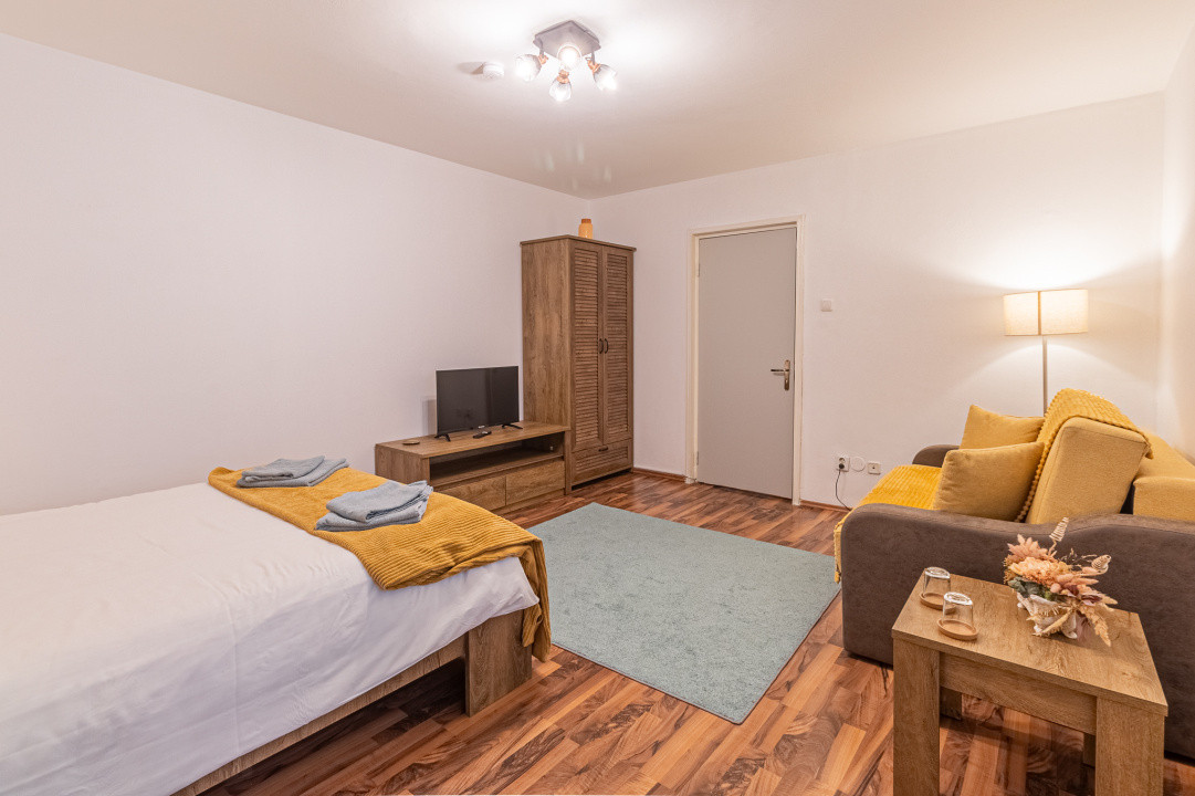Garsonieră Premium cu Balcon, 42 mp utili – Bdul Victoriei