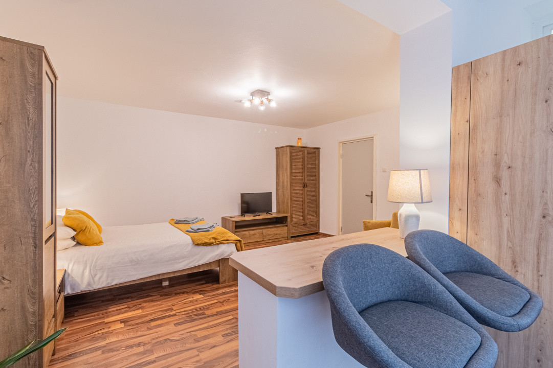 Garsonieră Premium cu Balcon, 42 mp utili – Bdul Victoriei