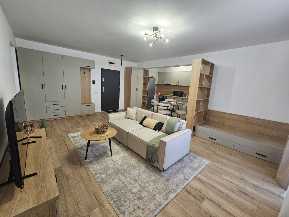 Apartament 2 camere complet mobilat