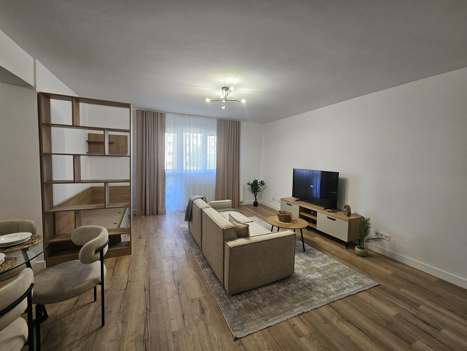Apartament 2 camere complet mobilat