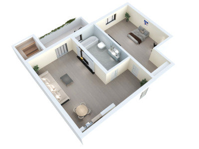 Apartament de vanzare in Sibiu - 2 camere - bloc nou, cu lift