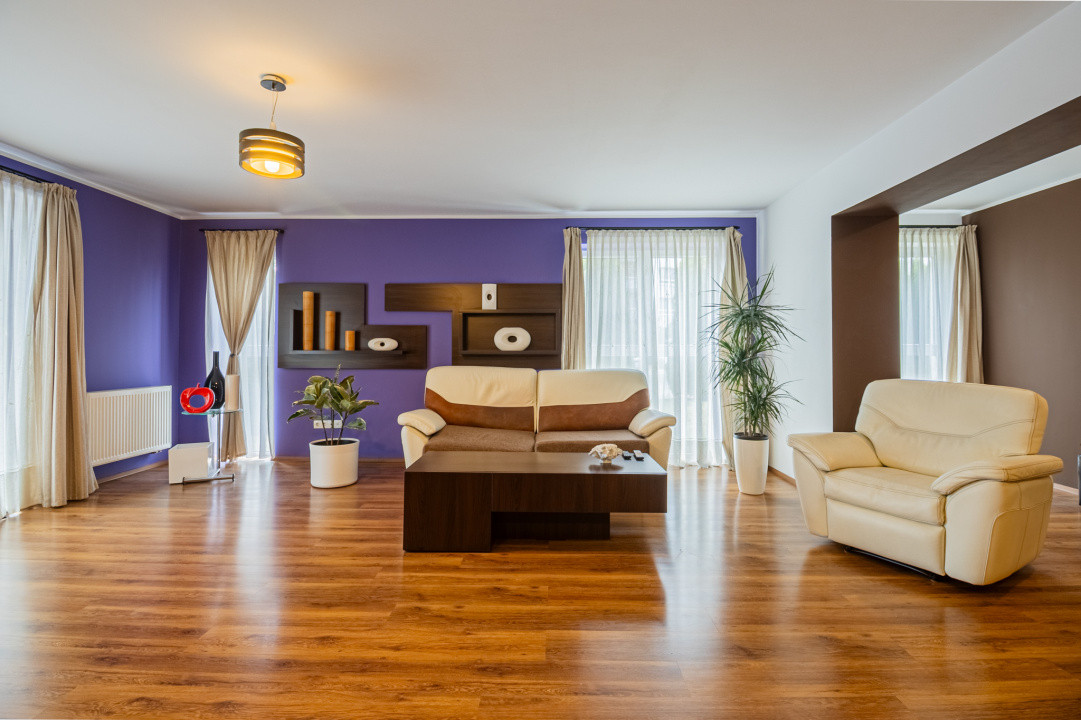 Apartament 3 camere 130 mp utili, gradina proprie – 0% comision