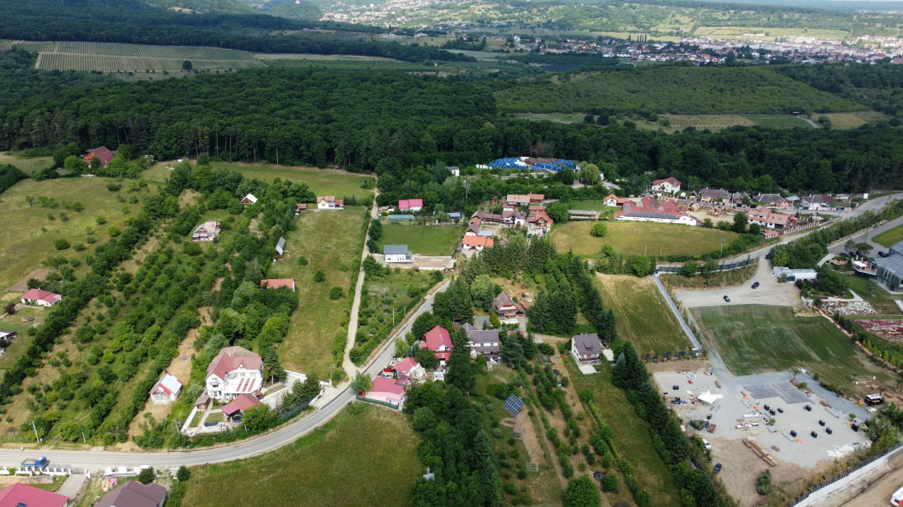 Teren intravilan 2000 mp - Tocile, vedere panoramică spre munte și pădure