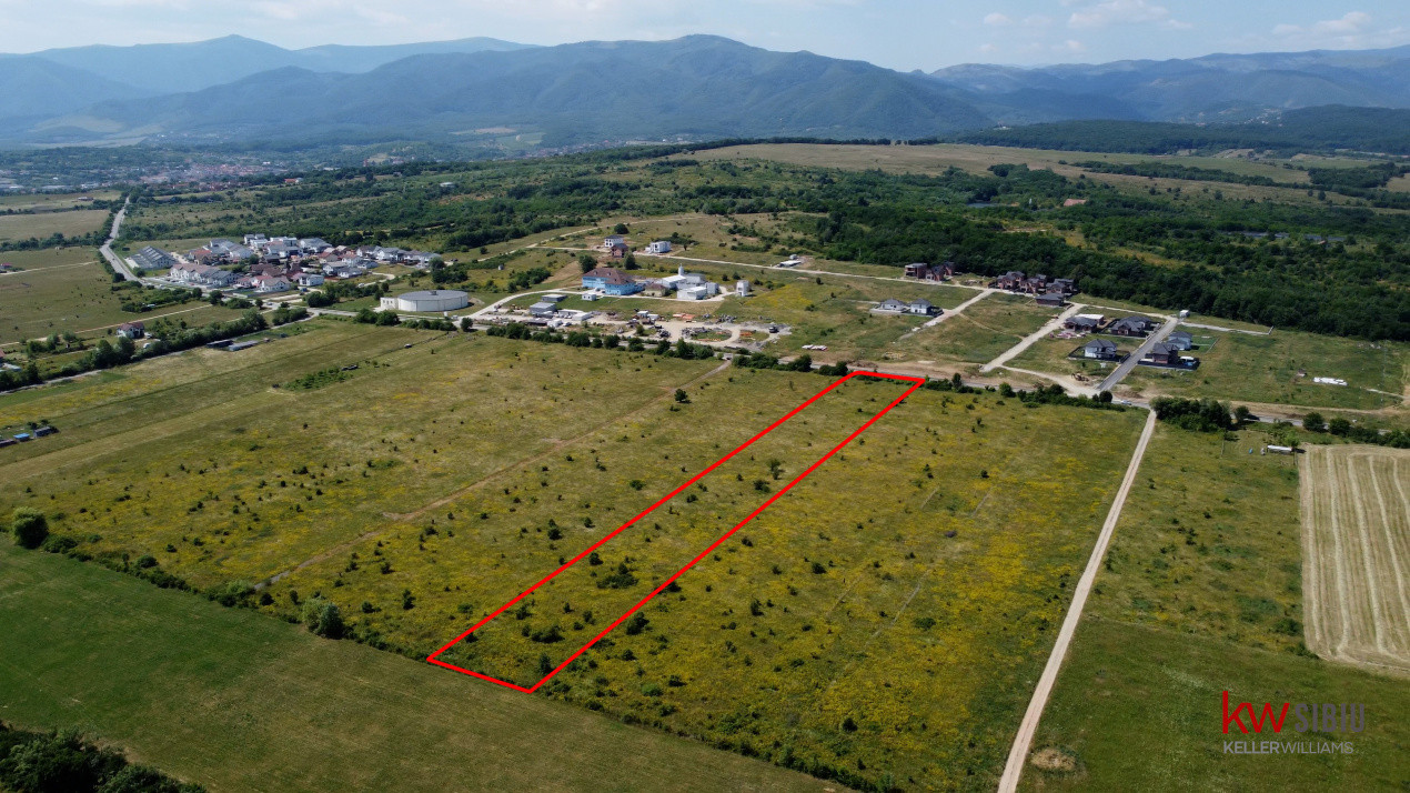 Teren intravilan 5100 mp, Cisnadie - ideal pentru investitie 