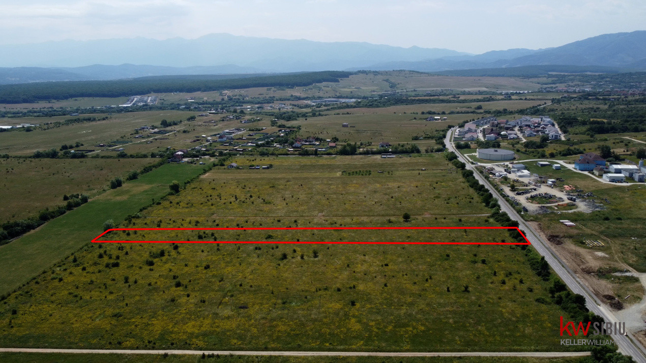 Teren intravilan 5100 mp, Cisnadie - ideal pentru investitie 