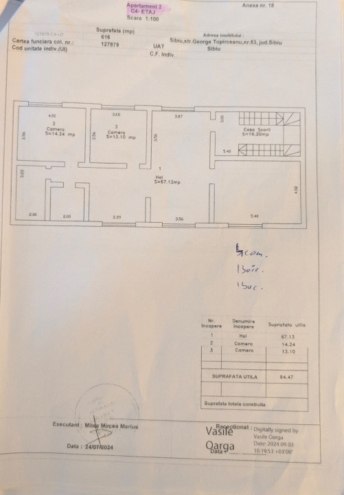 Apartament la casa zona Turnisor!