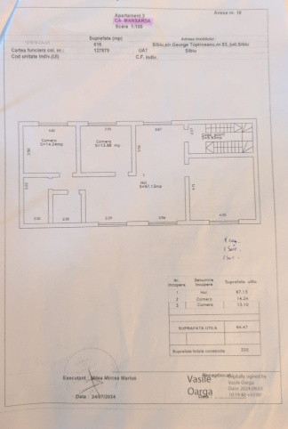 Apartament la casa zona Turnisor!