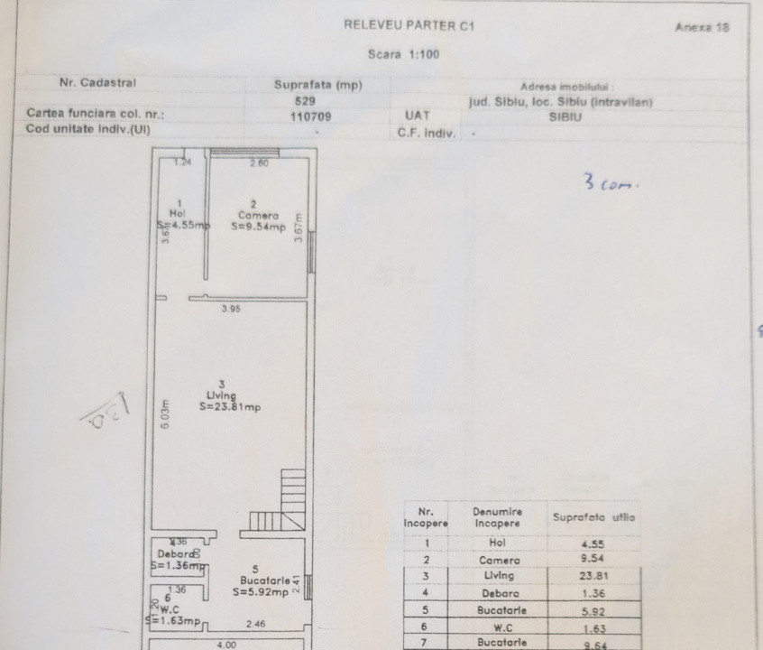 Apartament la casa zona Turnisor!