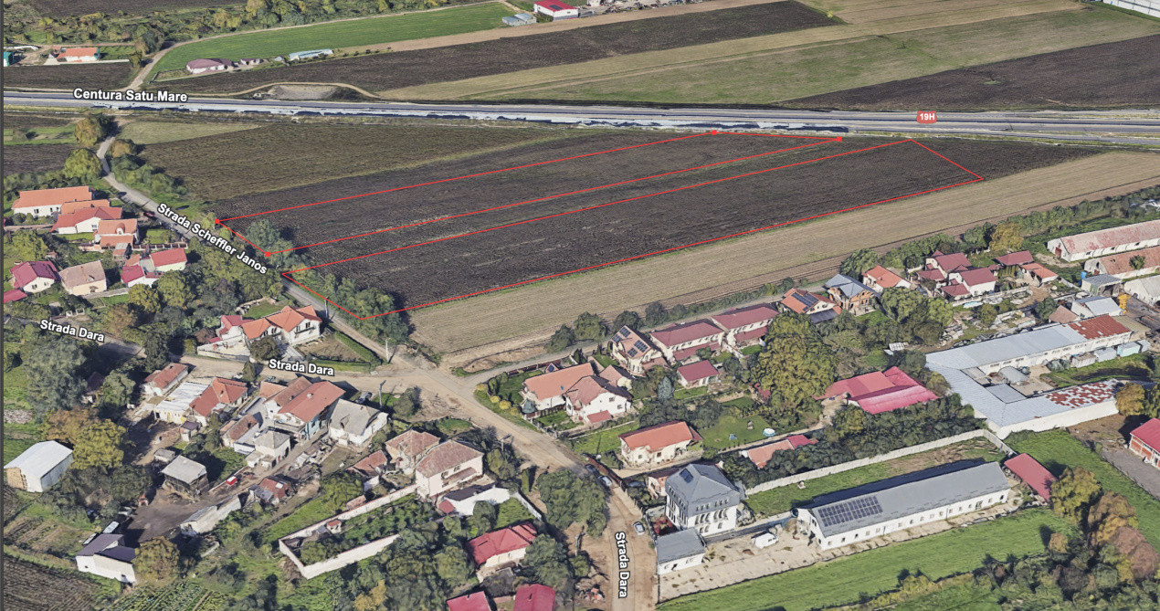 Teren de investiție Extravilan, Str. Scheffler Janos(zona strada Dara) SM 440124