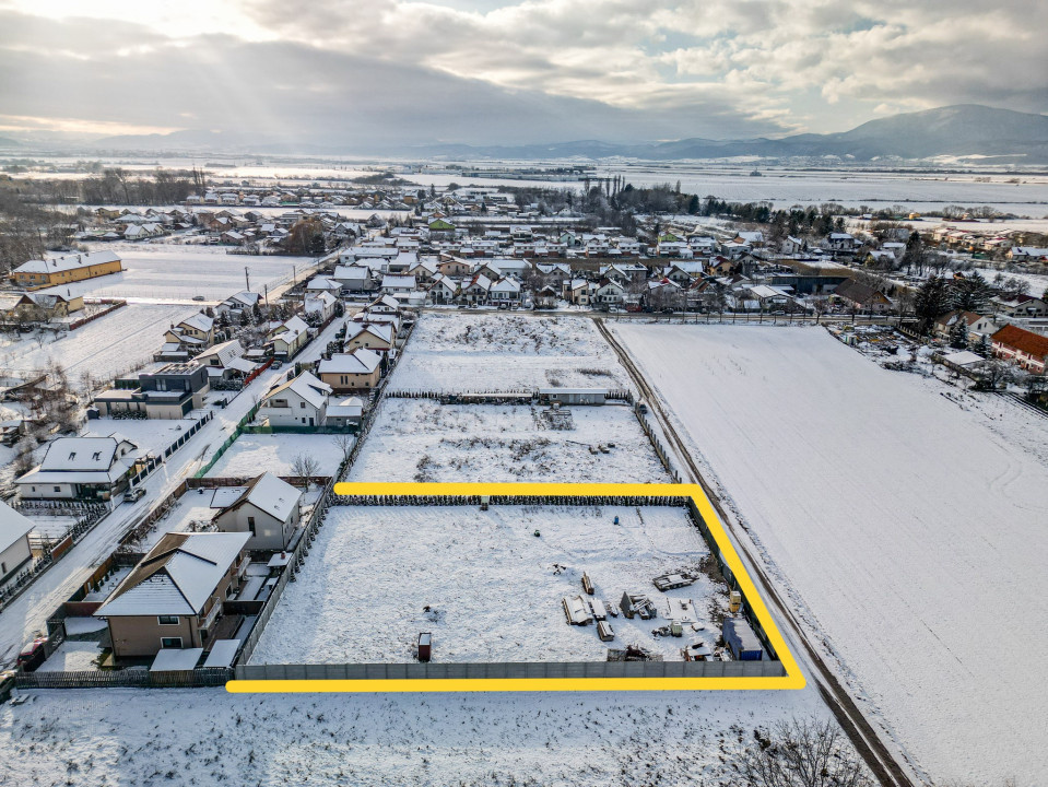 Teren intravilan, parcelare posibilă, 2320 mp Stupini, Brașov | Comision 0%!