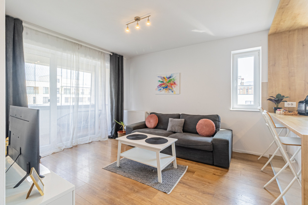 Apartament 2 camere - tip studio Kasper Avantgarden Coresi, comision 0%!