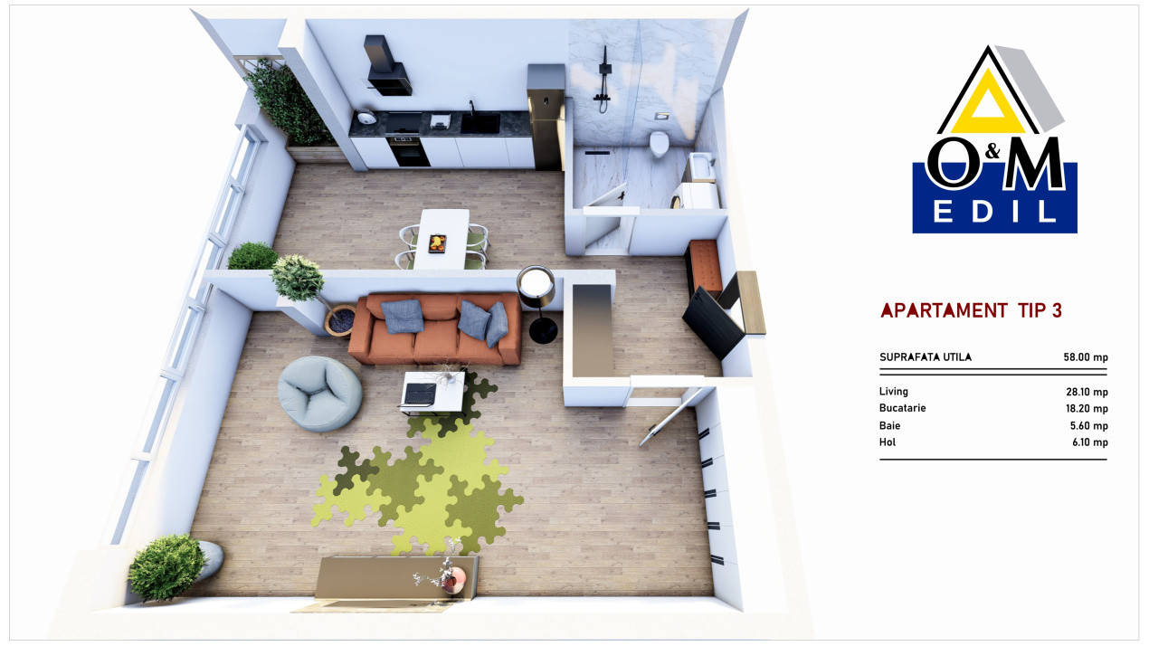 Apartamente Noi de Vânzare în Codlea – Preț EXCEPȚIONAL: 1.200 €/mp + TVA