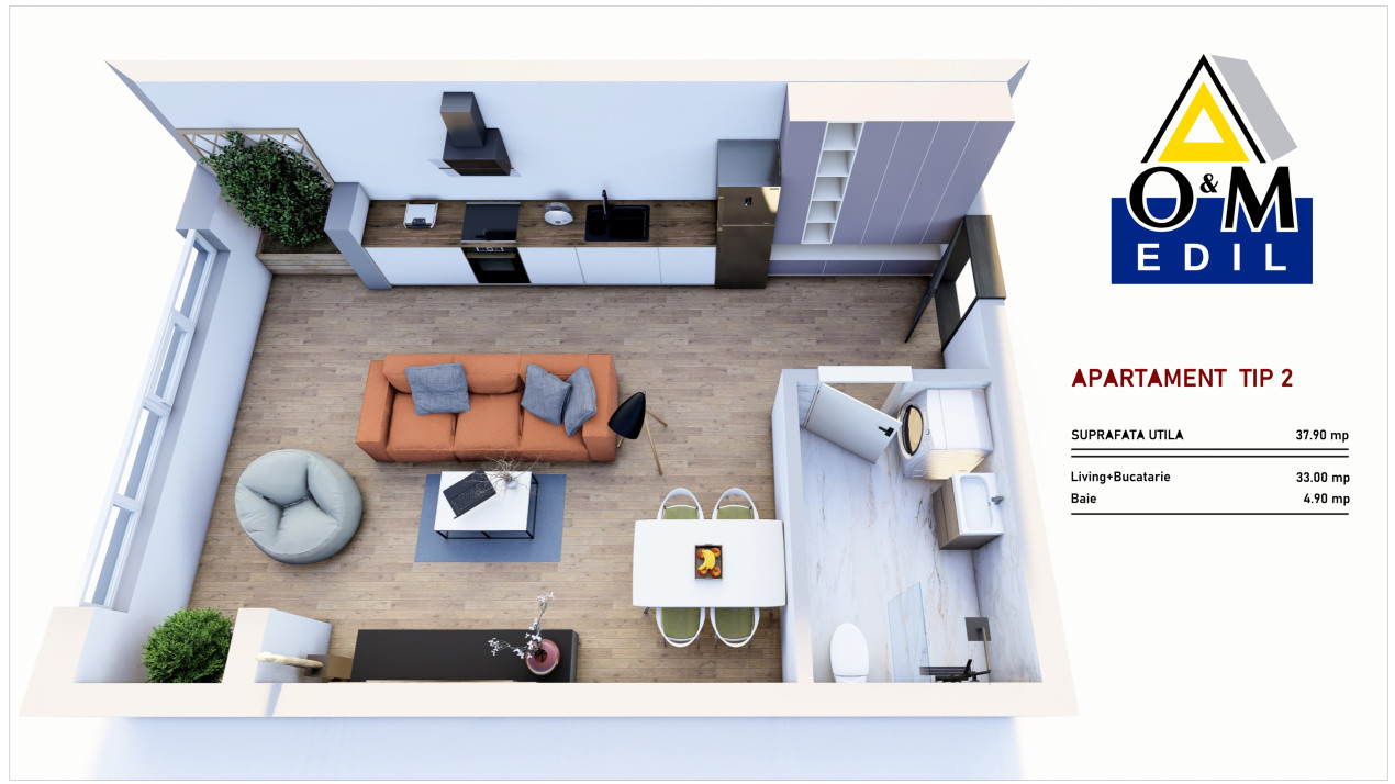 Apartamente Noi de Vânzare în Codlea – Preț EXCEPȚIONAL: 1.200 €/mp + TVA