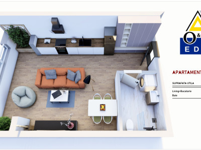 Garsoniere Noi de Vanzare in Codlea - Pret EXCEPȚIONAL: 1.200 EUR/mp + TVA