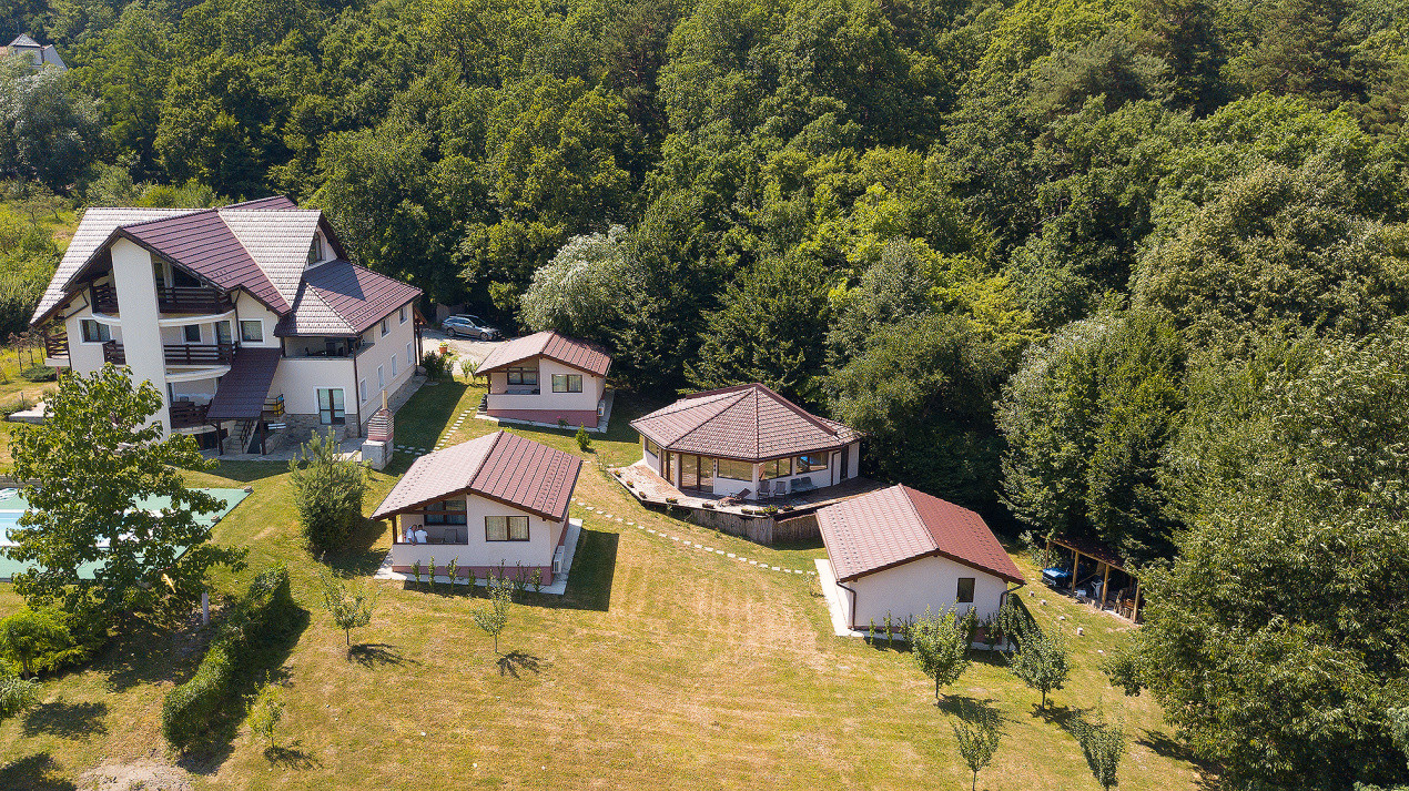 4 Casute de vacanta cu teren de 2000 mp liberi Cisnadioara