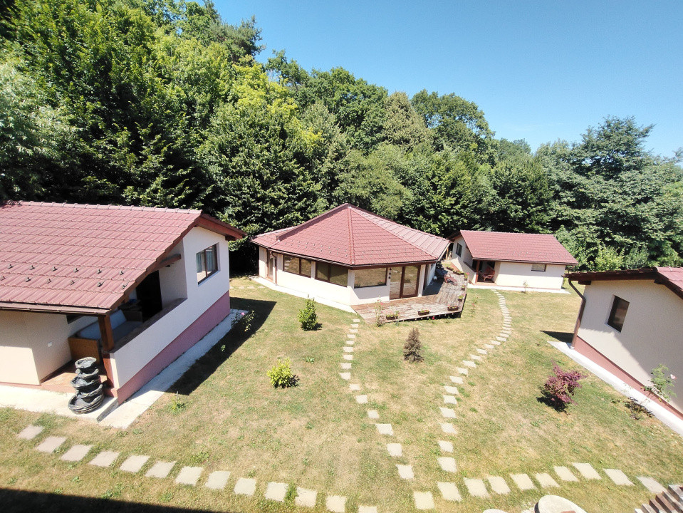 4 Casute de vacanta cu teren de 2000 mp liberi Cisnadioara