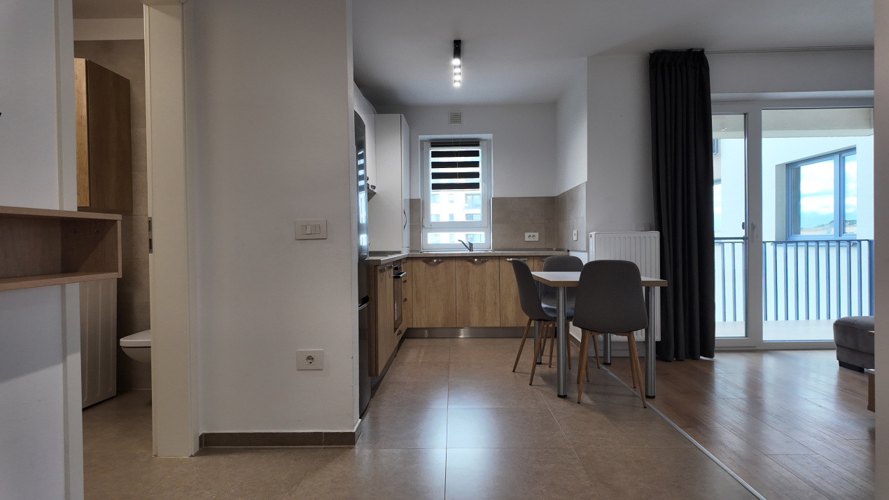 Vânzare studio, mobilat și utilat – Kasper, zona Tractorul