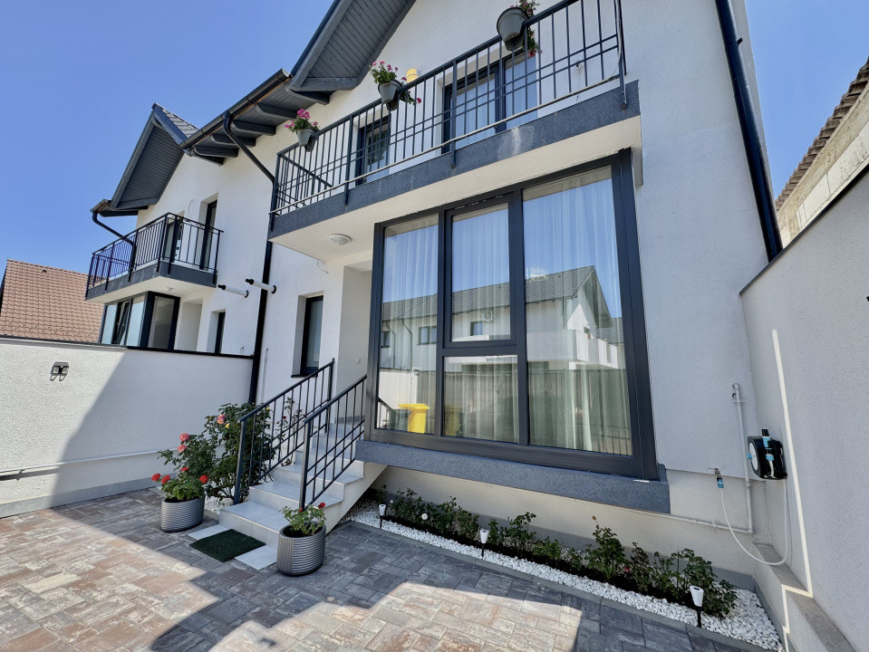 Casă tip duplex cu 4 camere | Teren 200 mp | Cristian – Sibiu