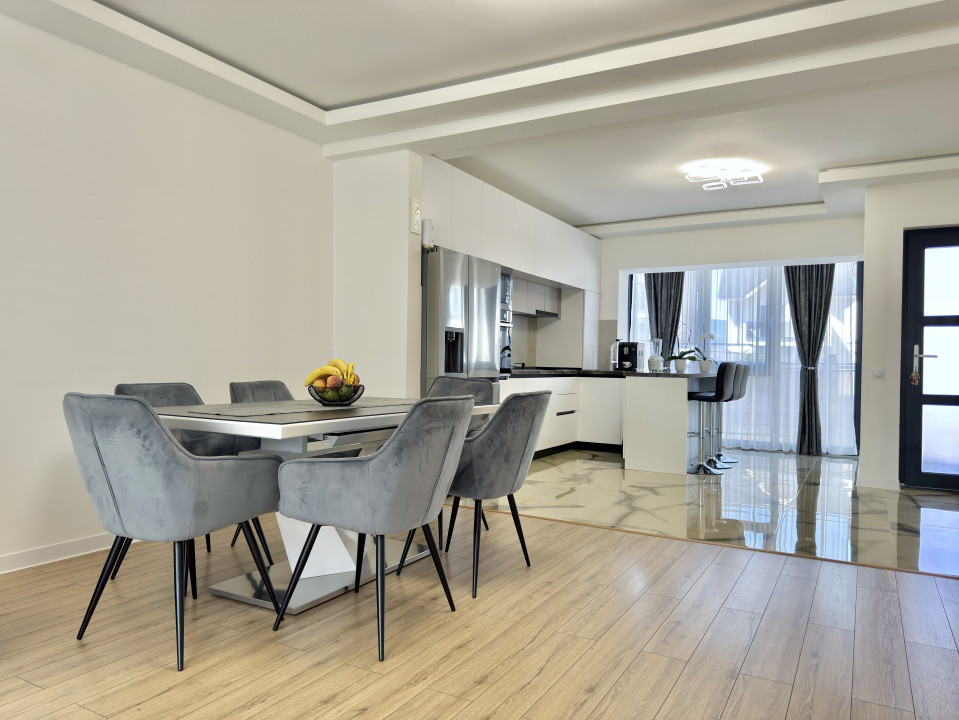 Casă tip duplex cu 4 camere | Teren 200 mp | Cristian – Sibiu
