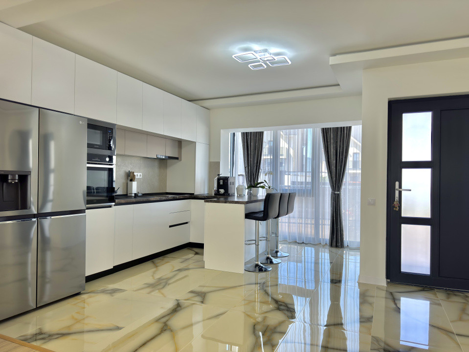 Casă tip duplex cu 4 camere | Teren 200 mp | Cristian – Sibiu