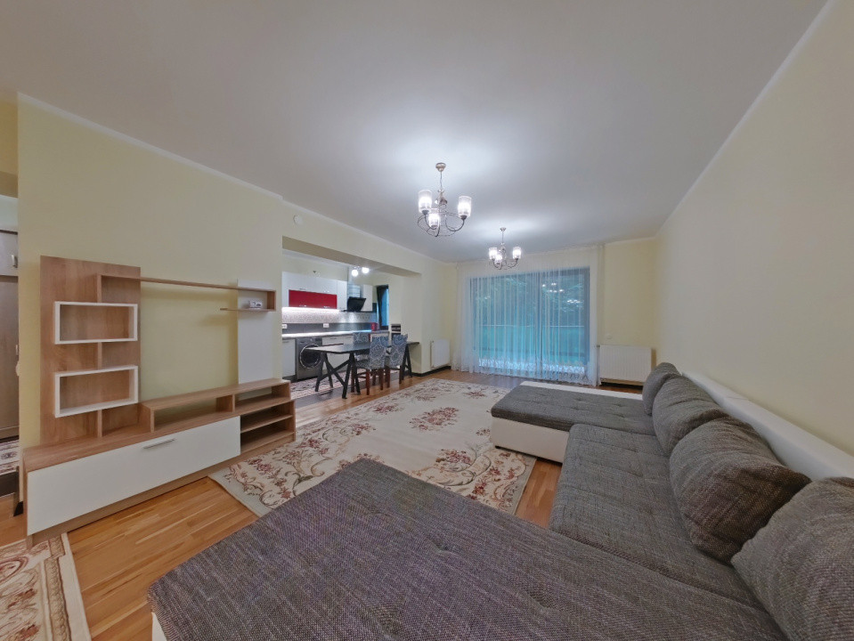 Închiriere apartament cu 2 camere mobilat și utilat în Complexul Tâmpa Gardens