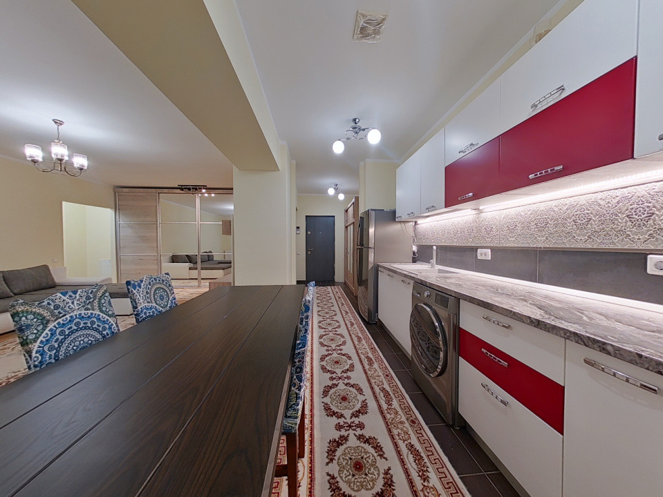 Închiriere apartament cu 2 camere mobilat și utilat în Complexul Tâmpa Gardens