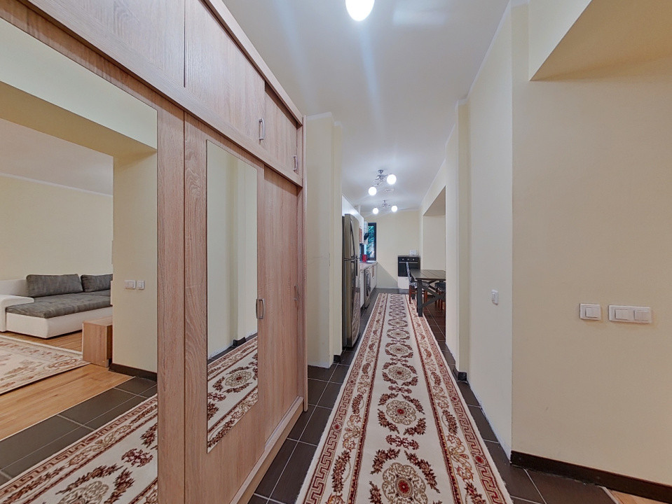 Închiriere apartament cu 2 camere mobilat și utilat în Complexul Tâmpa Gardens