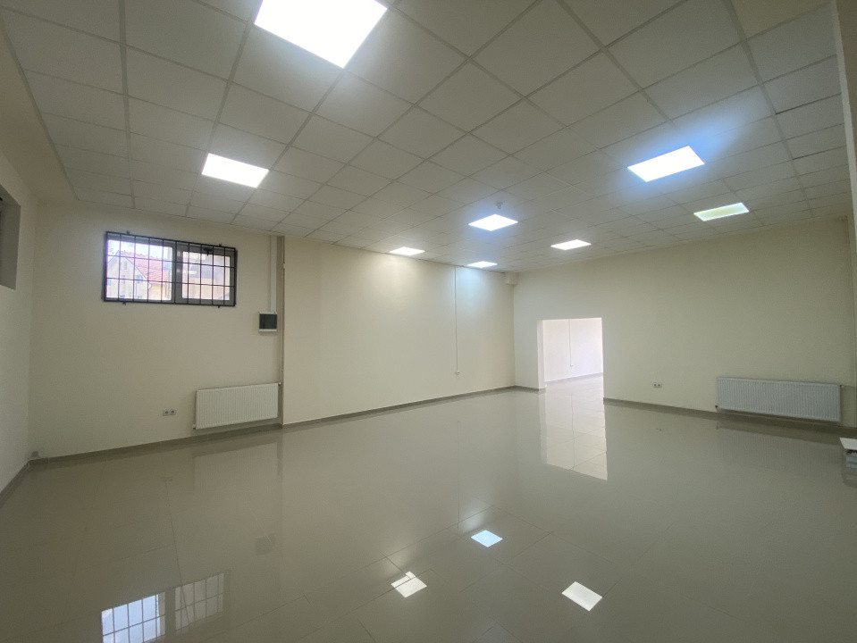 Spatiu comercial de inchiriat 132mp stradal 2 camere Turnisor Sibiu