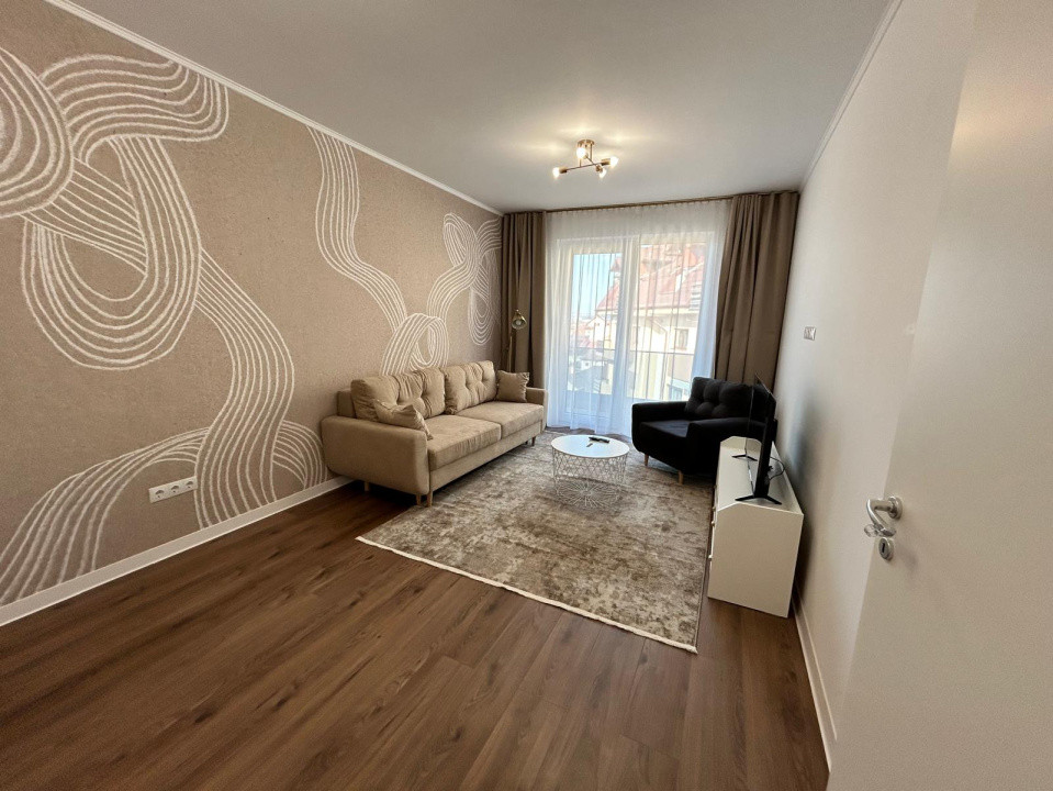 Apartament de închiriat – 2 camere, mobilat modern, în bloc nou cu garaj subtera