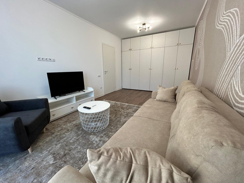 Apartament de închiriat – 2 camere, mobilat modern, în bloc nou cu garaj subtera