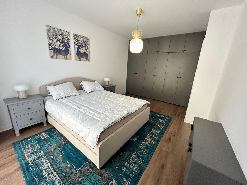 Apartament de închiriat – 2 camere, mobilat modern, în bloc nou cu garaj subtera