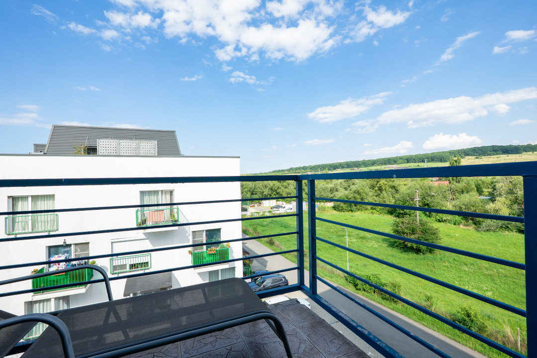 Apartament spațios 3 camere, zonă liniștită, vedere pădure, 0% comision