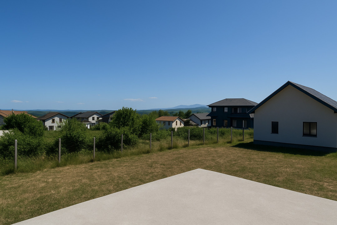 Casa vanzare 4 camere P+1E terasa teren 250mp Sibiu zona Arhitectilor