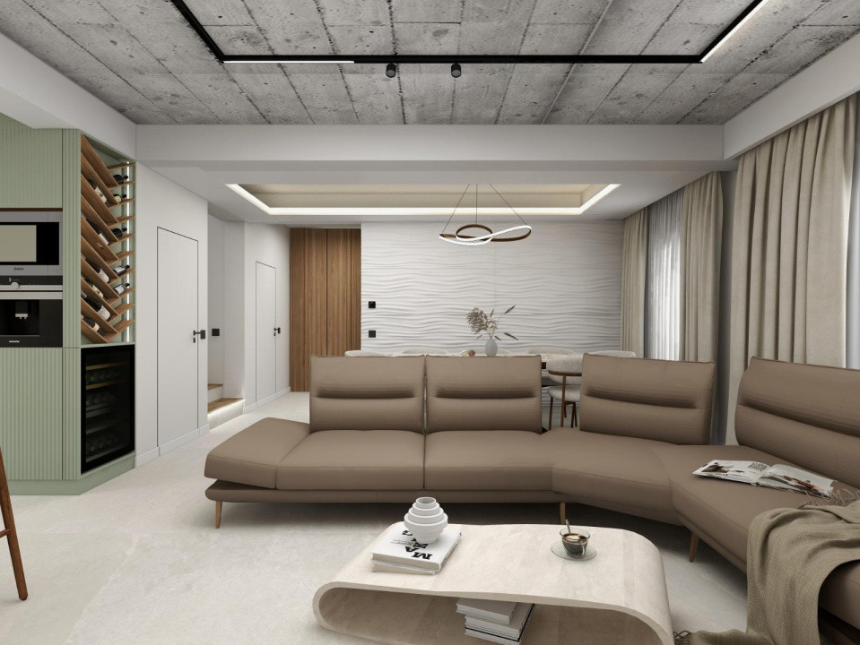 De vânzare casă tip duplex cu garaj în Selimbăr, Sibiu – construcție premium 